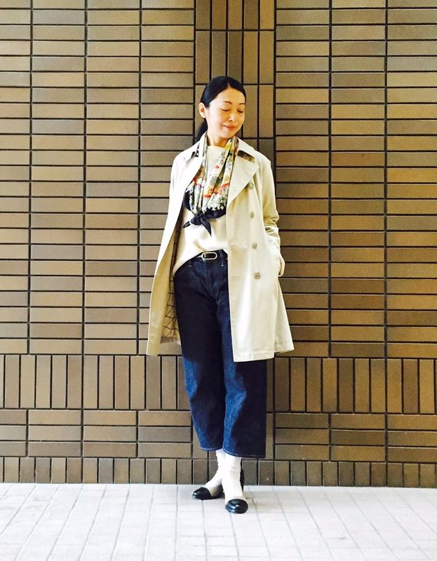 板倉直子さんのデイリースタイル【春編】 #2デニムの着こなし | 暮らしとおしゃれの編集室