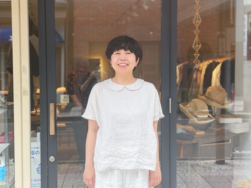 fog linen work」がつくる「itonowa Life（イトノワライフ）」別注丸襟