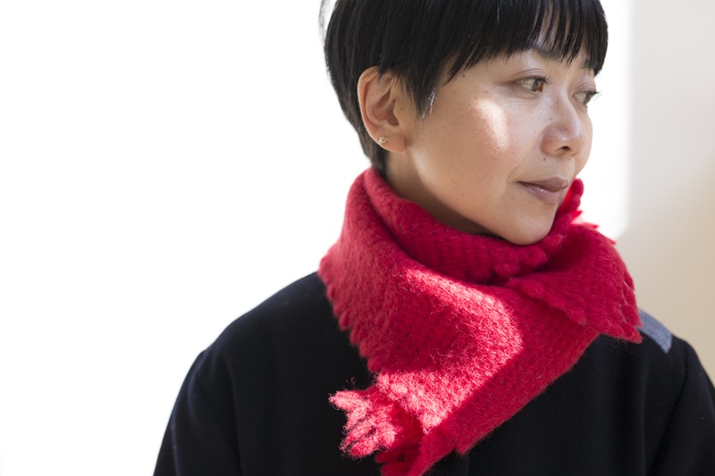 織作家「hou homespun」上杉浩子さん（前編）～目指す質感で羊毛を 