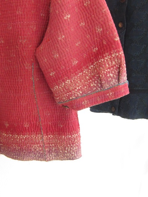 インドのカンタ（ラリーキルト）から作られた「bunai（ブナイ）」の服 