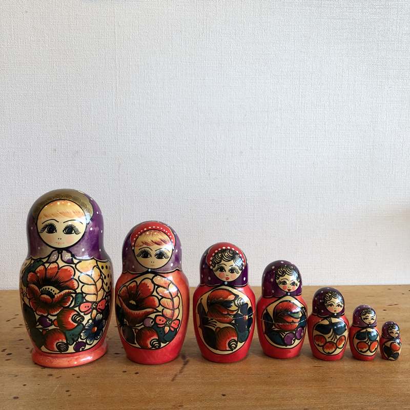 ロシアのキュートな民芸品、マトリョーシカ | 暮らしとおしゃれの編集室
