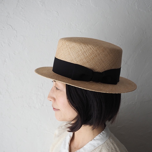 日本人の頭に合うシルエット「Chapeaugraphy」のバオカンカン帽 