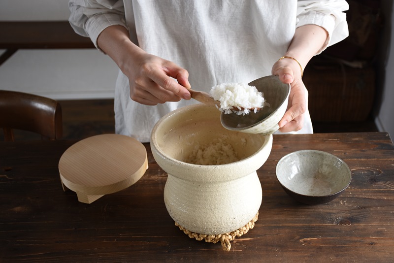 十場あすか さん 寸胴鍋 土鍋 耐火 ご飯炊きやスープに 食器 ...