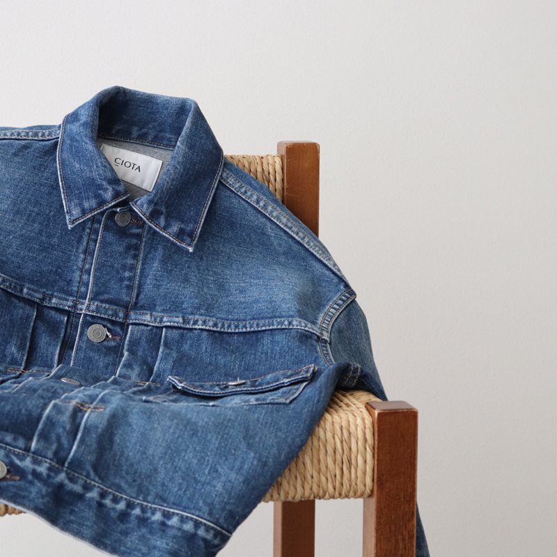 全国総量無料で CIOTA Single Pocket Denim Jacketデニム